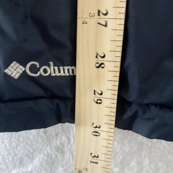 Columbia Ski Jacket Womens XL Black White Full Zip Gold Lined (READ) - Picture 15 of 16